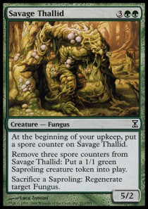 Savage Thallid TSP-213 Common Light Played Englisch Foil
