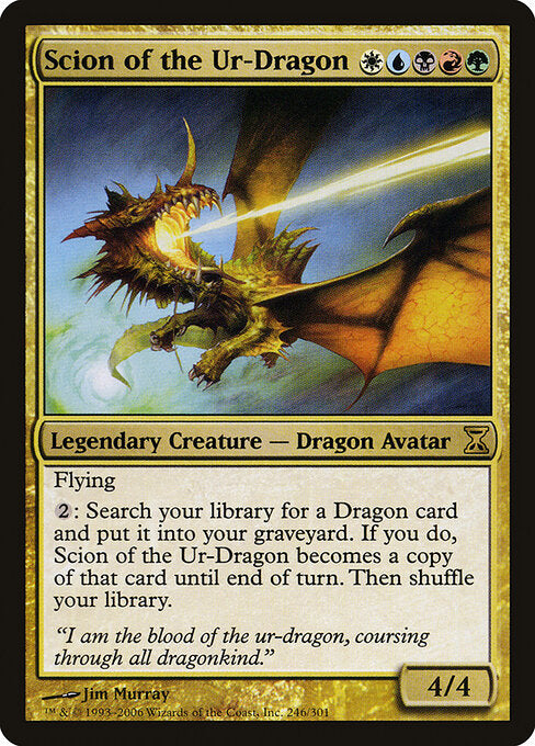 Scion of the Ur-Dragon TSP-246 Rare Good Englisch