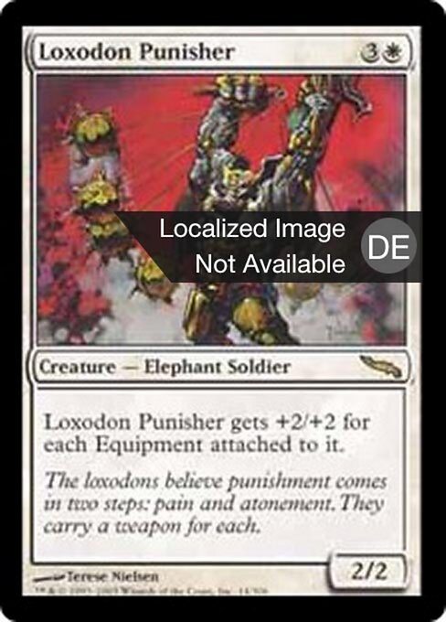 Loxodon-Bestrafer MRD-14 Rare Light Played Deutsch