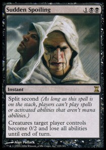 Sudden Spoiling TSP-135 Rare Played Englisch