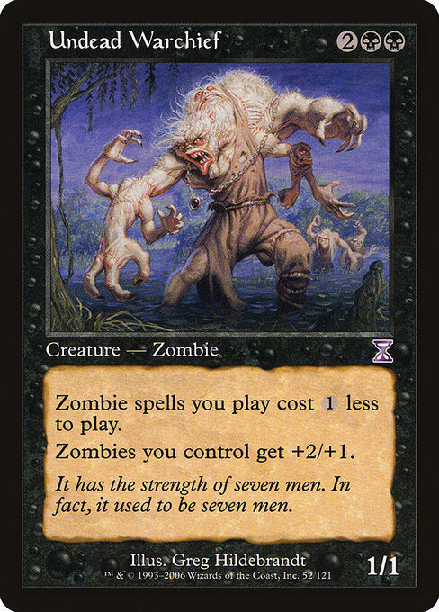 Undead Warchief TSP- Time Shifted Excellent Englisch