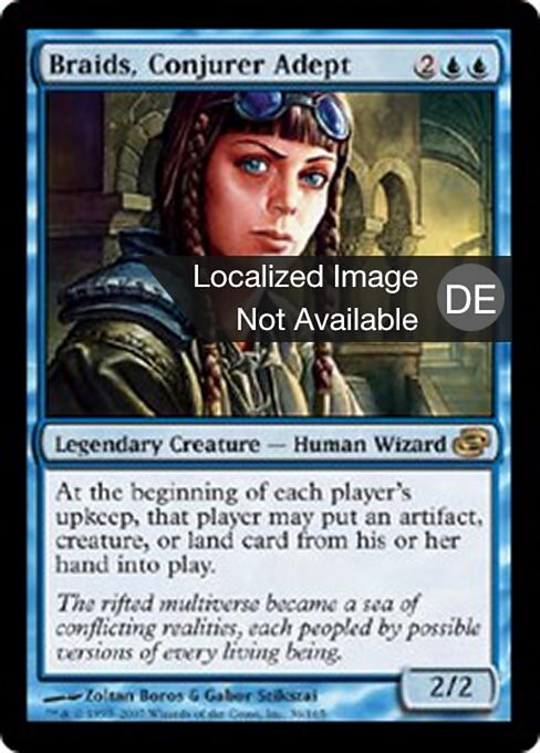 Braids, Beschwörungsadeptin PLC-36 Rare Light Played Deutsch