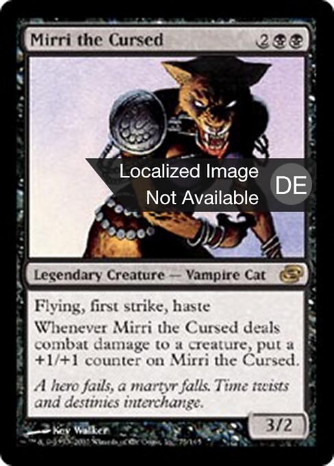 Mirri die Verdammte PLC-75 Rare Light Played Deutsch