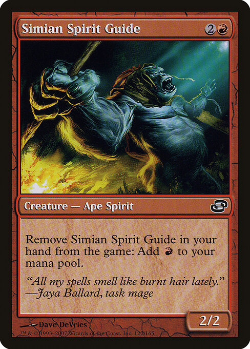 Simian Spirit Guide PLC-122 Common Light Played Englisch