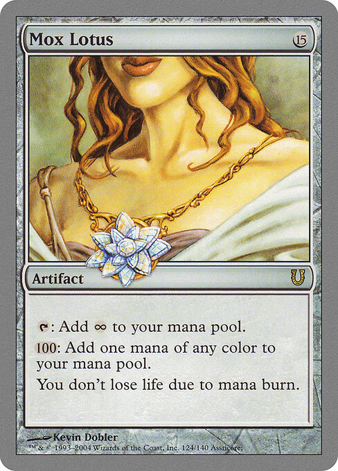 Mox Lotus UNH-124 Rare Excellent Englisch