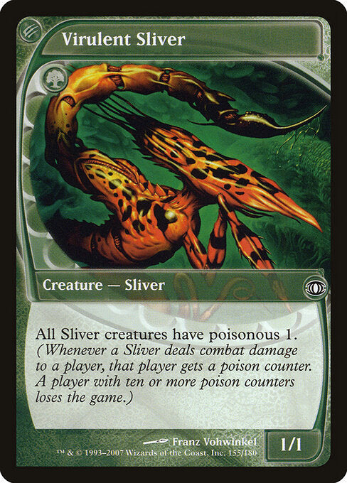 Virulent Sliver FUT-155 Common Near Mint Englisch