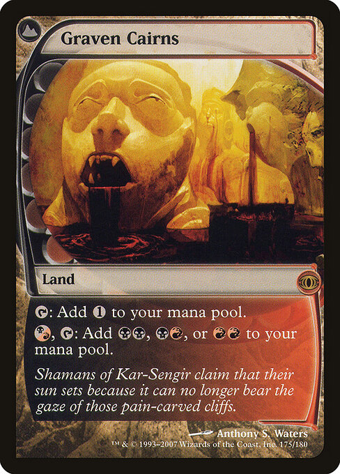Graven Cairns FUT-175 Rare Light Played Englisch