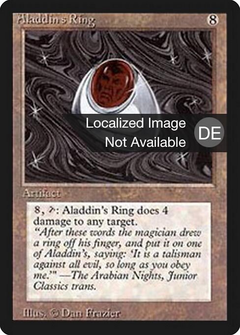 Aladins Ring DTL-232 Rare Good Deutsch