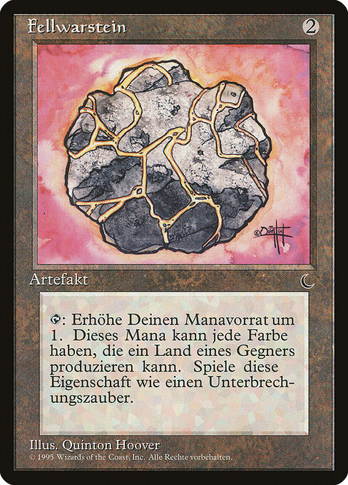 Fellwarstein RE-43 Uncommon Light Played Deutsch