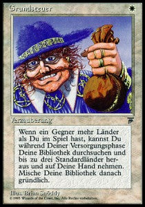 Grundsteuer RE-63 Uncommon Played Deutsch