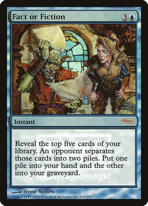 Fakt oder Fiktion FNM- Rare Played Englisch Foil