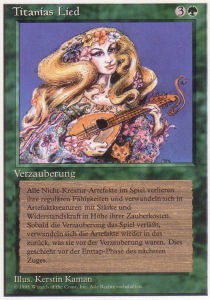 Titanias Lied DTU- Rare Excellent Deutsch