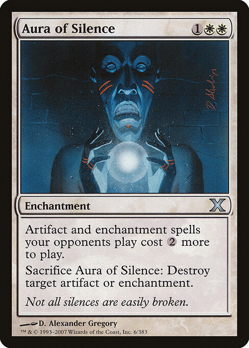 Aura of Silence 10E-6 Uncommon Good Englisch