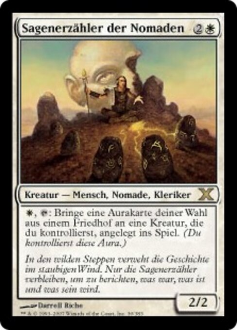 Sagenerzähler der Nomaden 10E-30 Rare Good Deutsch