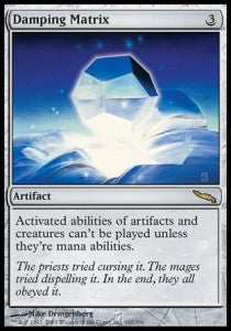 Dämpfende Matrix MRD-161 Rare Excellent Deutsch