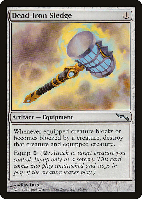 Dead-Iron Sledge MRD-162 Uncommon Excellent Englisch Foil