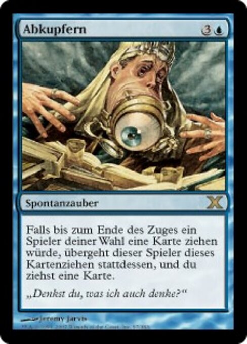 Abkupfern 10E-97 Rare Excellent Deutsch Foil