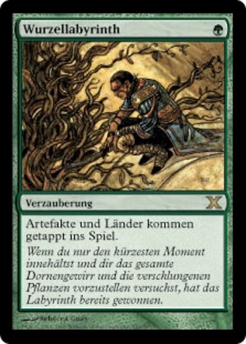 Wurzellabyrinth 10E-292 Rare Near Mint Deutsch