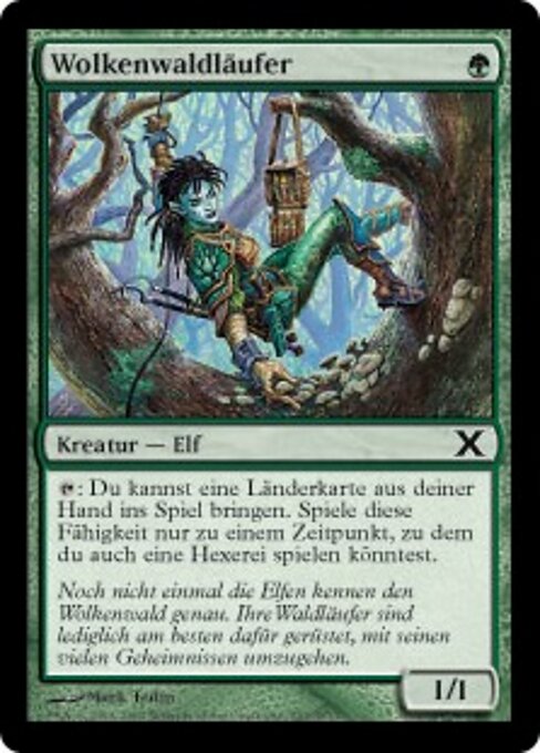 Wolkenwaldläufer 10E-297 Common Excellent Deutsch Foil