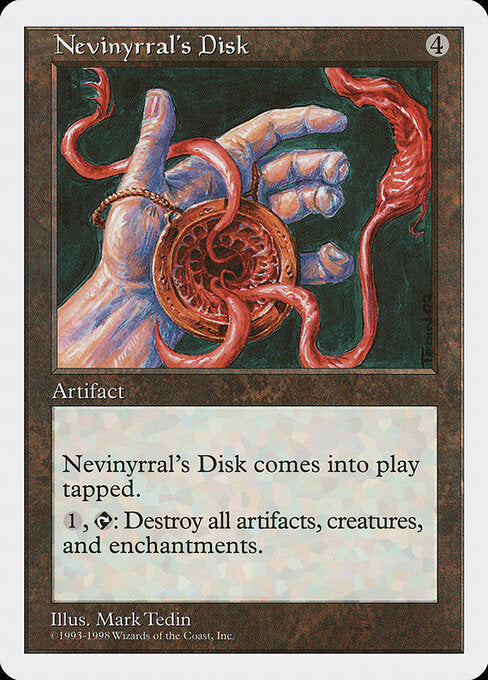 Nevinyrral's Disk ATH-1 Rare Light Played Englisch