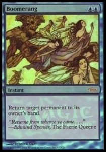 Boomerang GW-5 Rare Excellent Englisch Foil