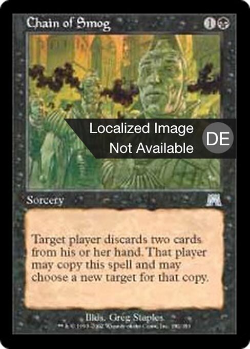 Kette des Qualms ONS-132 Uncommon Light Played Deutsch