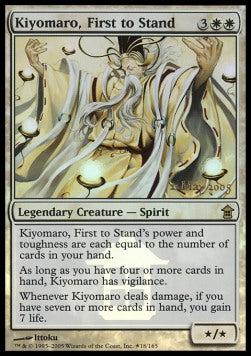 Kiyomaro, als Erster aufbegehrend GDC-26 Rare Good Englisch Foil