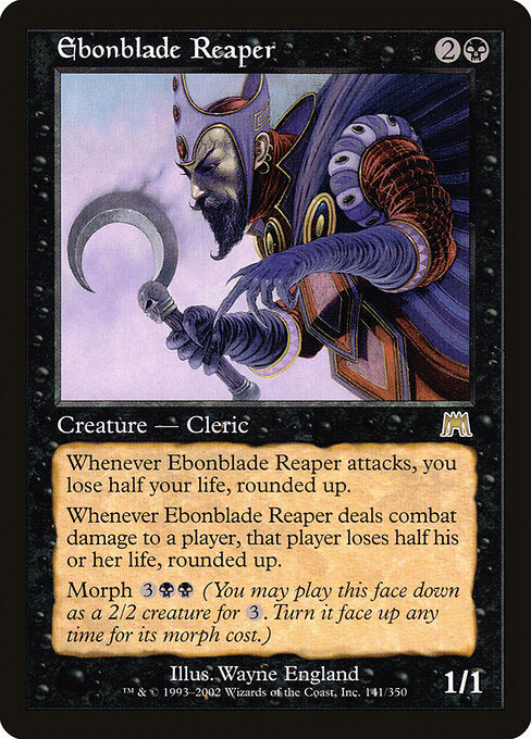 Ebonblade Reaper ONS-141 Rare Light Played Englisch