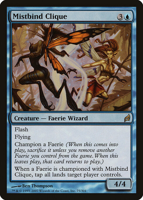 Mistbind Clique LRW-75 Rare Good Englisch