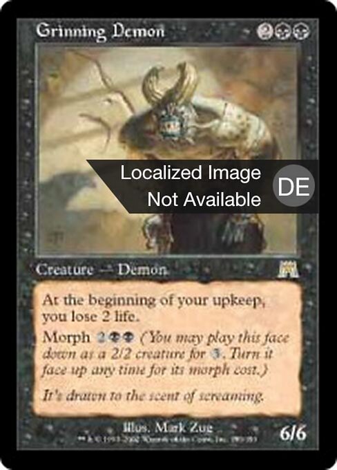 Grinsender Dämon ONS-153 Rare Light Played Deutsch