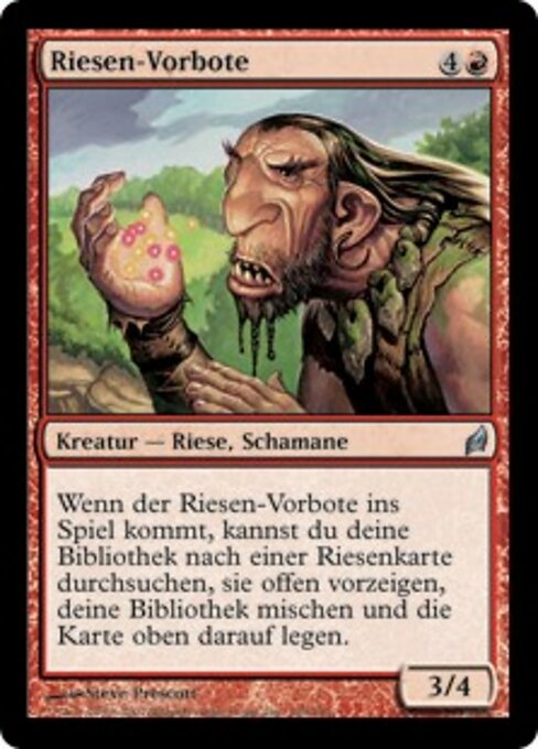 Riesen-Vorbote LRW-169 Uncommon Good Deutsch Foil