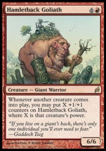 Hamletback Goliath LRW-173 Rare Poor Englisch