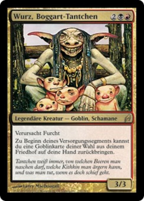 Wurz, Boggart-Tantchen LRW-252 Rare Good Deutsch