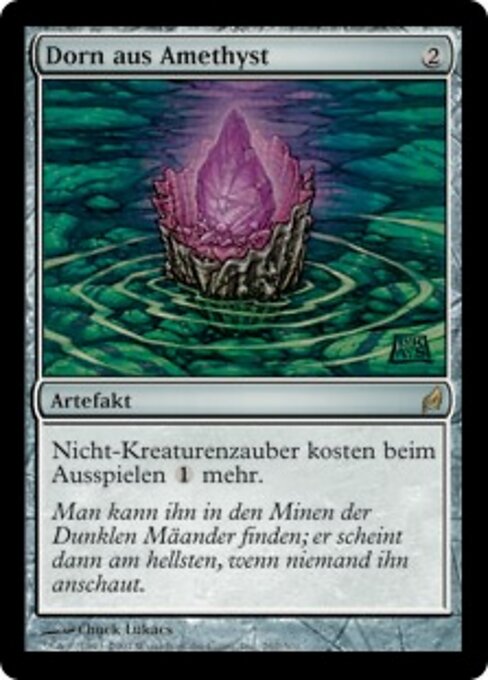 Dorn aus Amethyst LRW-262 Rare Excellent Deutsch
