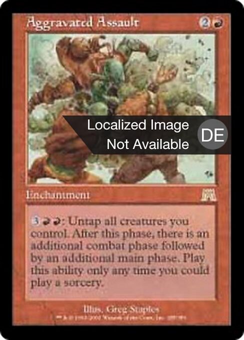 Anhaltender Ansturm ONS-185 Rare Played Deutsch
