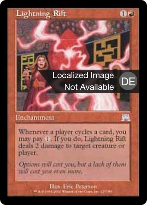Spalt der Blitze ONS-217 Uncommon Played Deutsch