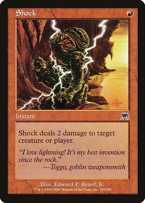 Shock ONS-227 Common Light Played Englisch Foil