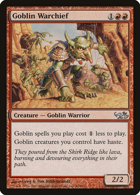 Goblin-Kriegshäuptling EVG-42 Uncommon Excellent Englisch