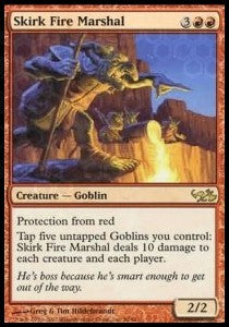 Skirk Fire Marshal EVG-50 Rare Good Englisch