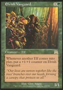 Elvish Vanguard ONS-259 Rare Good Englisch