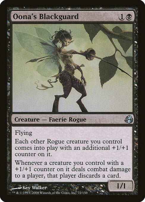 Oona's Blackguard MOR-72 Uncommon Good Englisch Foil