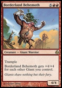 Grenzlandbehemoth MOR-87 Rare Good Englisch