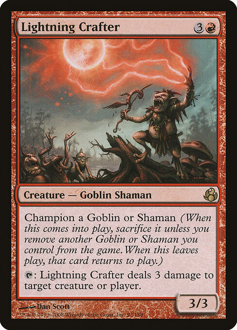 Lightning Crafter MOR-93 Rare Light Played Englisch