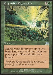 Explosive Vegetation ONS-263 Uncommon Played Englisch Foil