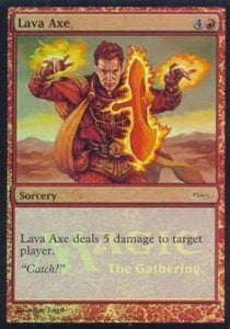 Lavaaxt GW- Rare Excellent Englisch Foil