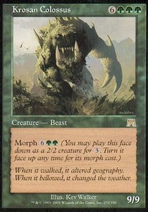 Krosan Colossus ONS-270 Rare Light Played Englisch
