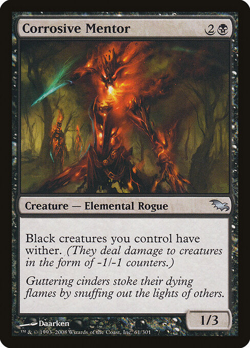 Corrosive Mentor SHM-61 Uncommon Excellent Englisch