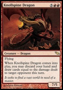 Knollspine Dragon SHM-98 Rare Excellent Spanisch