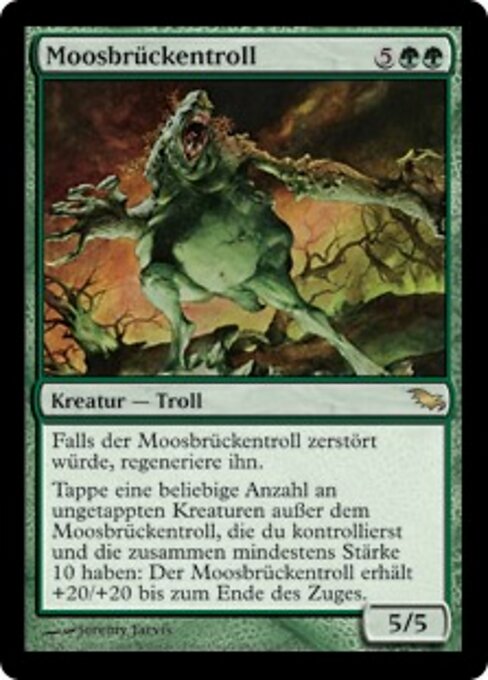Moosbrückentroll SHM-123 Rare Light Played Deutsch