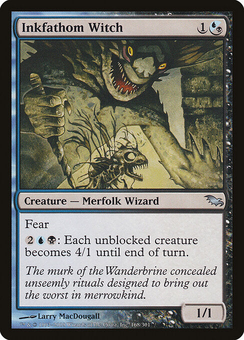 Inkfathom Witch SHM-168 Uncommon Excellent Englisch Foil